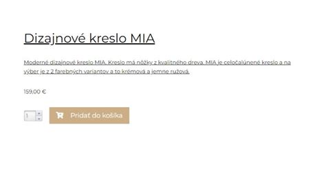 Ikona pre kontrolu parametrov produktu pred nákupom
