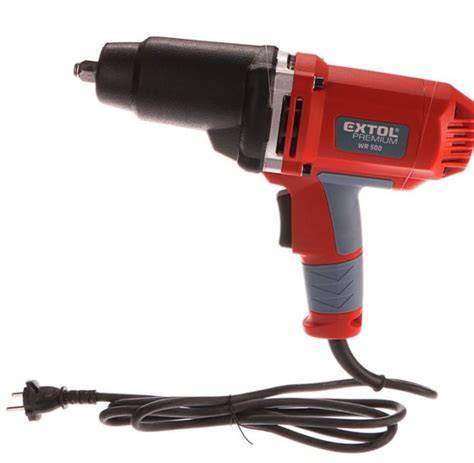 Elektrický rázový uťahovák Extol Premium WR 500