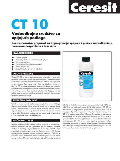 Postup aplikácie Ceresit CT 10: príprava povrchu a nanášanie
