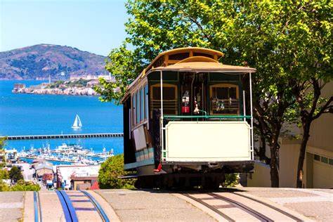 Klasická električka Cable Car v San Franciscu