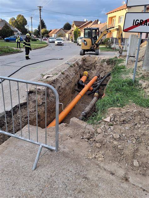 schéma bezvýkopovej rekonštrukcie potrubia