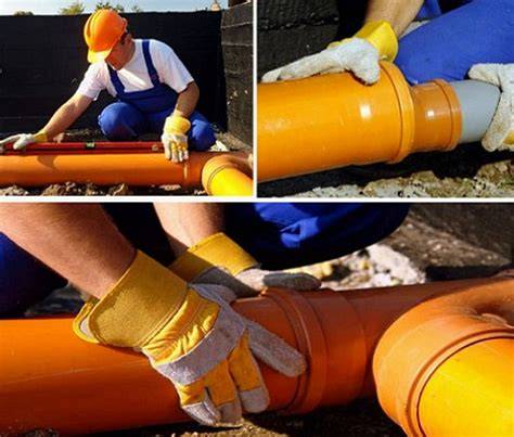 farebné rozlíšenie kanalizačných rúr podľa určenia a materiálu