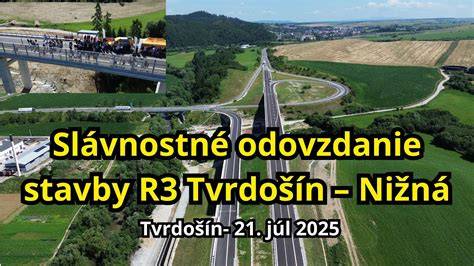 Letecký pohľad na trasu cesty I/65 v členitom teréne