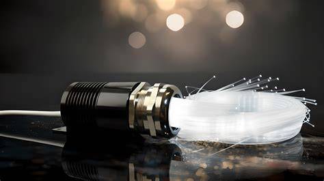 Schéma inštalácie optických vlákien pre hviezdne nebo