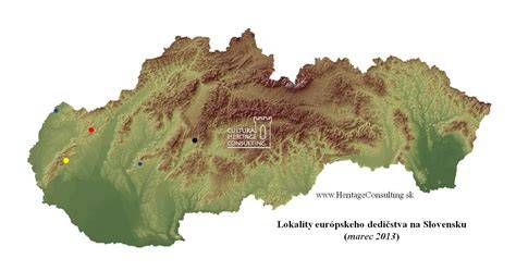 Mapa: Lokality s rekreačnými nehnuteľnosťami na Slovensku