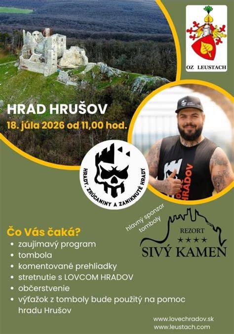 Dobrovoľníci pri práci na Hrade Hrušov