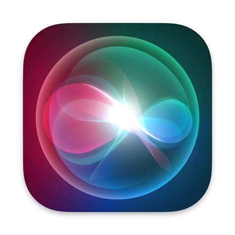 Ikona Siri s logom Apple