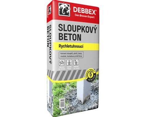 Obaly rôznych značiek rýchlotuhnúceho betónu a prísad