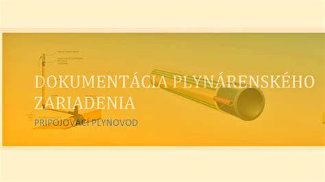 Príklad projektovej dokumentácie plynovej prípojky