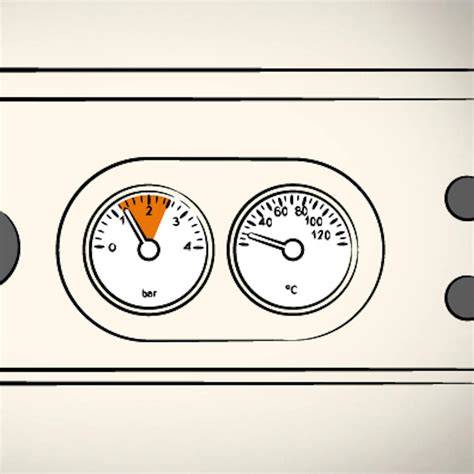 Manometer vykurovacieho systému