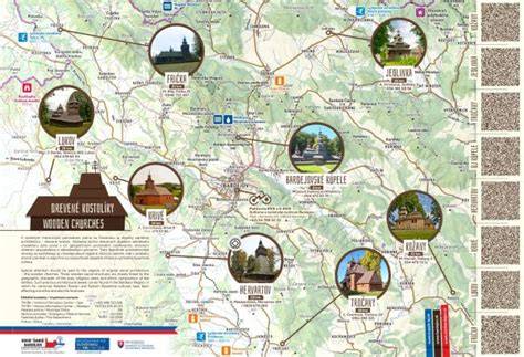 Mapa Prešovského samosprávneho kraja s vyznačenými plánovanými rekonštrukciami ciest na rok 2026
