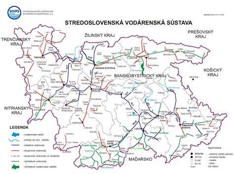 Mapa verejnej vodovodnej siete a ochranných pásiem