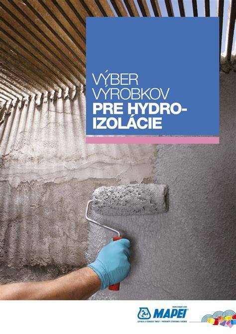 Produktový rad hydroizolácií