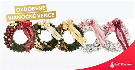 Rozmanité vianočné vence na výber