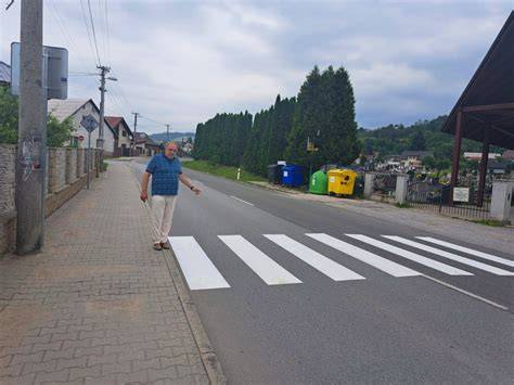 Vizualizácia bezbariérového prechodu pre chodcov a cyklochodníka