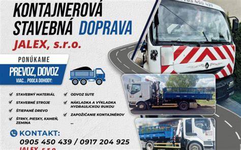 Doprava stavebných materiálov