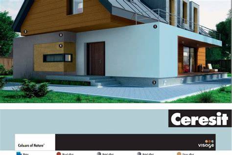 Vizuálna prezentácia fasády s použitím systému Ceresit Ceretherm Visage