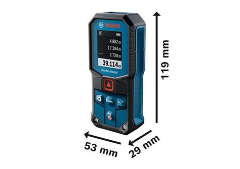 Odolný laserový merač vzdialenosti Bosch Professional s krytím IP65