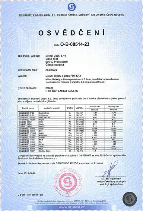 Certifikáty kvality a zákazníckej spokojnosti