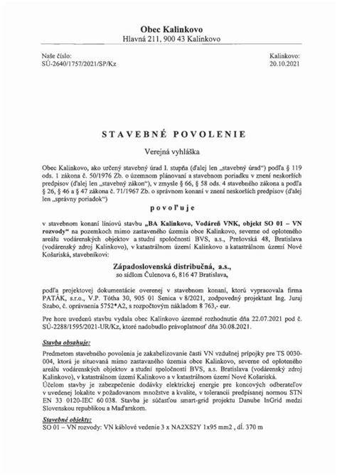 Stavebné povolenie a dokumenty