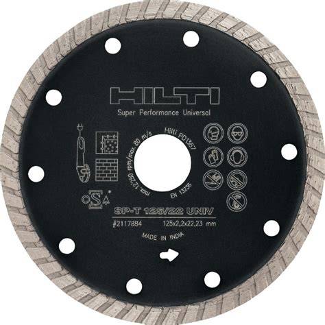 diamantový kotúč Hilti v akcii