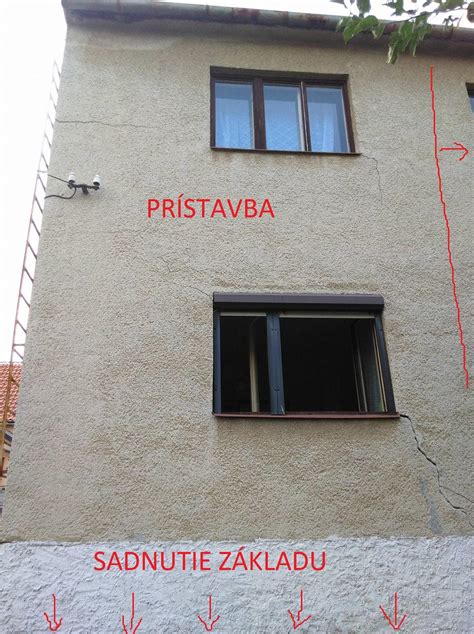 Detailné znázornenie zošívania trhliny v murive