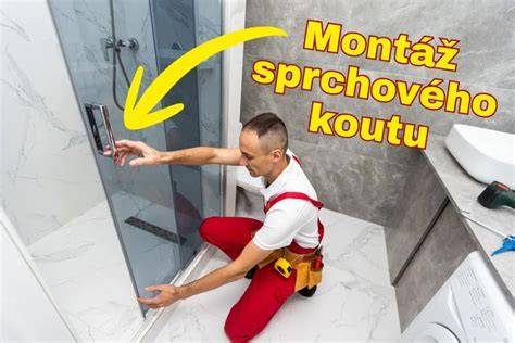 Ilustrácia montáže sprchového žľabu s nastaviteľnými nožičkami