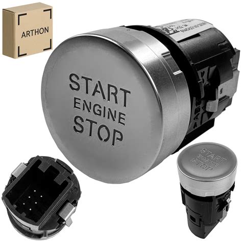 Pochrómované tlačidlo START/STOP