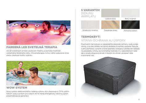 Farebná svetelná terapia vo vírivke Laguna