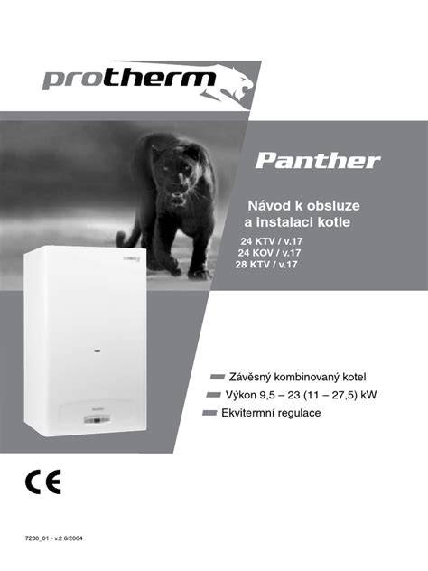 Plynový kotol Protherm Medved v domácnosti