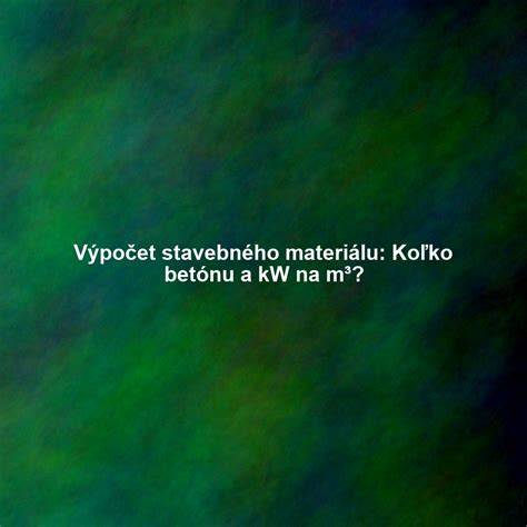 Rôzne druhy stavebného materiálu na ukážku