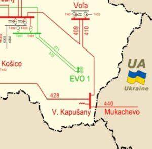 Mapa odporúčaného variantu prepojenia Komárno-Topoľčany