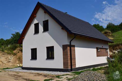 Fotografia odborne zateplenej fasády domu