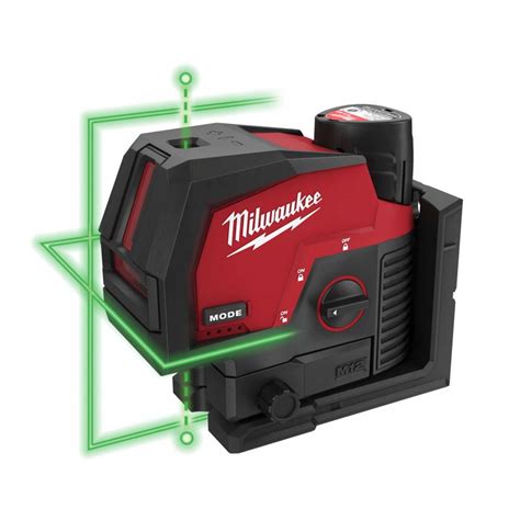 Zelený laser Milwaukee v akcii