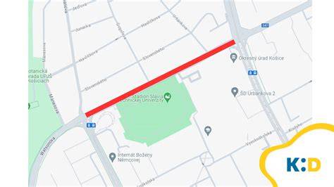 mapa dopravných obmedzení Šancová a Beskydská ulica Bratislava