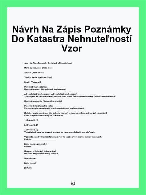 Zápis domu do katastra nehnuteľností