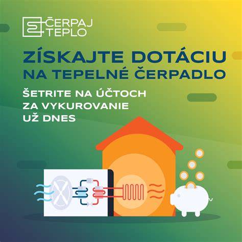 Infografika o výhodách tepelných čerpadiel