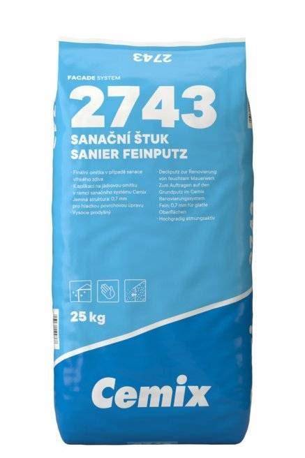 Vizualizácia zatepľovacieho systému Cemix na budove