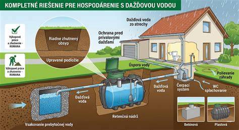 Schéma fungovania splachovacej nádrže