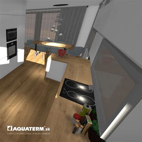 Vizualizácia interiéru moderného kúpeľňového štúdia