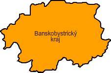 Interaktívna mapa Banskobystrického kraja a okolitých regiónov