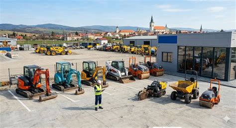 prehľad stavebných strojov a mechanizácie