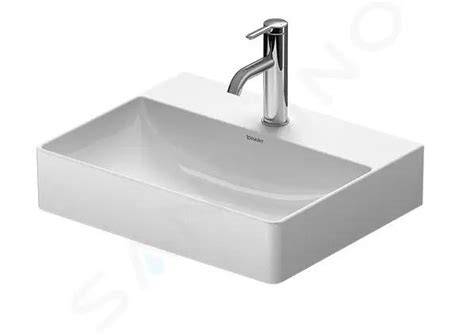 Duravit DuraSquare umývadlo s detailom tenkého okraja z DuraCeram
