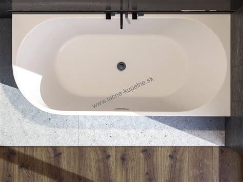 Voľne stojaca vaňa DuraSolid DuraSquare v minimalistickej kúpeľni