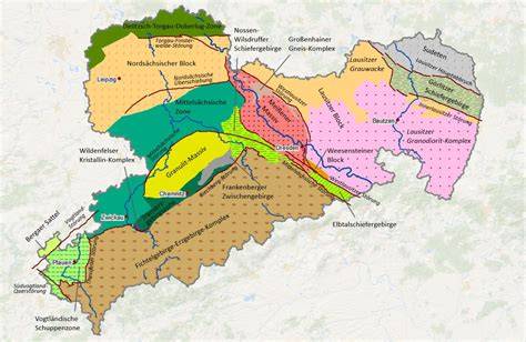 Geologický rez Podunajskou nížinou s naznačenými vrstvami štrku