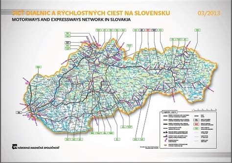 Schéma budúceho rozvoja cestnej siete a plánovaných rekonštrukcií v Banskobystrickom kraji