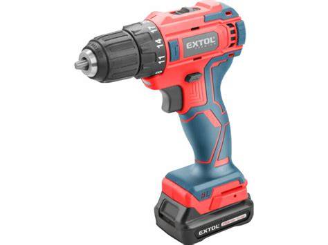 Spoľahlivá aku vŕtačka Extol Premium