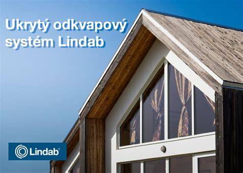 Komponenty skrytého odkvapového systému