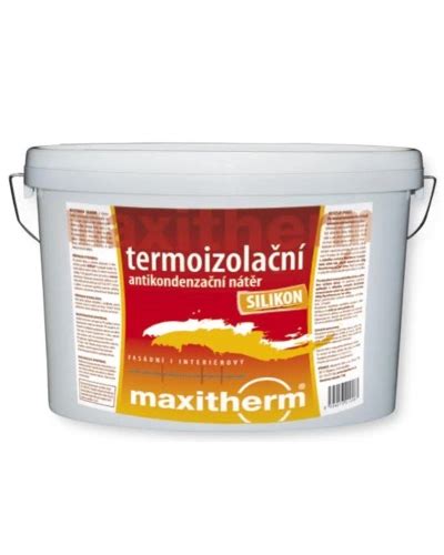 Vlastnosti termoizolačného náteru Maxitherm Silikon