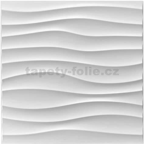 Biele 3D obkladové panely v interiéri
